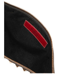 Valentino Rockstud Leather Pouch Black