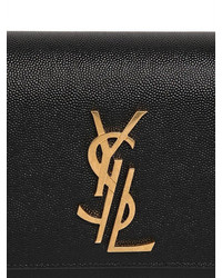 Saint Laurent Kate Monogram Leather Clutch