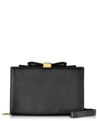 See by Chloe See By Chlo Nora Small Black Leather Clutch