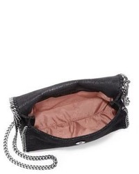 Stella McCartney Shaggy Deer Falabella Faux Leather Foldoverchain Crossbody Bag