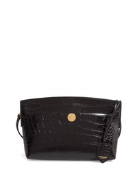 Burberry Small Society Leather Clutch
