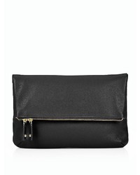 Talbots Pebbled Leather Clutch
