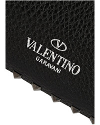 Valentino Textured Leather Clutch