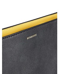 Burberry The Large Tri Tone Leather Clutch