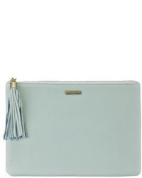 GiGi New York Uber Pebbled Leather Clutch