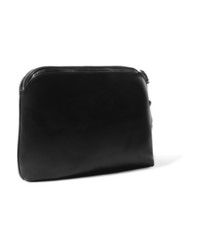 The Row Wristlet Leather Clutch