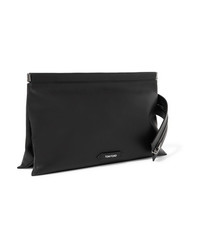 Tom Ford Zip Emellished Leather Clutch