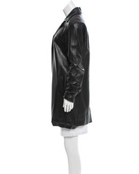 Anna Sui Leather Short Coat