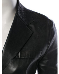 Gucci Long Leather Coat