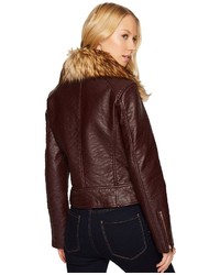 Andrew Marc Marc New York By Beverly 20 Faux Bubble Leather Jacket Coat