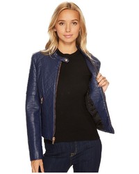 Andrew Marc Marc New York By Blakely 21 Faux Bubble Leather Jacket Coat