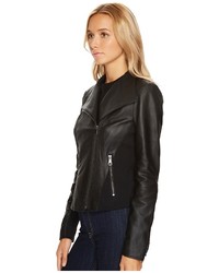 Andrew Marc Marc New York By Felix 19 Feather Leather Jacket Coat