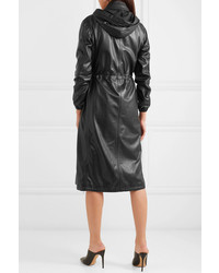 Altuzarra Marina Hooded Leather Coat