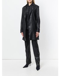 Vanderwilt Midi Leather Coat