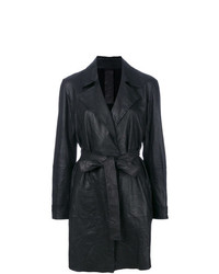 Vanderwilt Midi Leather Coat
