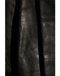 Rick Owens Textured Leather Coat