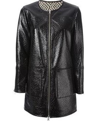 Tory Burch Faux Leather Coat