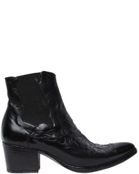 Alberto Fasciani 40mm Leather Cowboy Ankle Boots