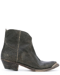 Golden Goose Deluxe Brand Distressed Cowboy Boots
