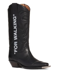 Off-White For Walking Leather Cowboy Boot