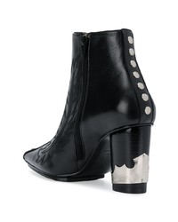 Toga Pulla Pointed Western Ankle Boots