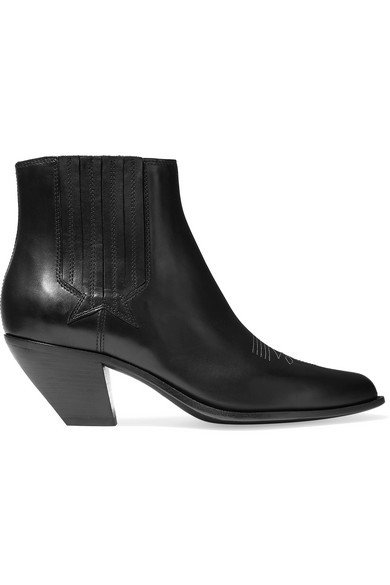 Golden Goose Sunset Leather Ankle Boots, $450 | NET-A-PORTER.COM ...