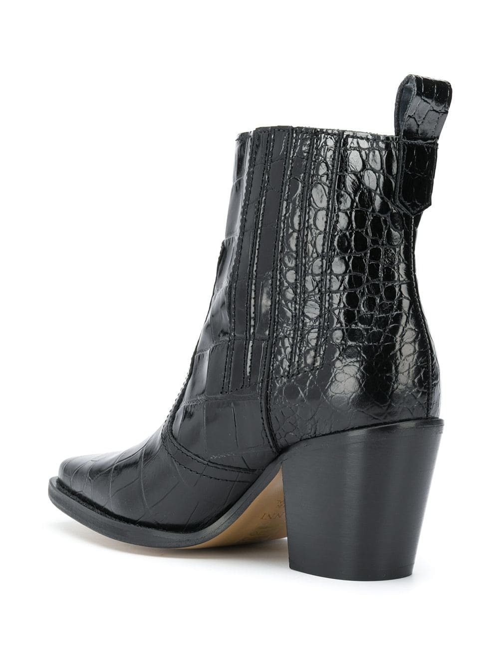 Ganni Western Boots, $435 | farfetch.com | Lookastic