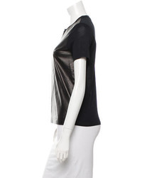 Reed Krakoff Leather Panel Top