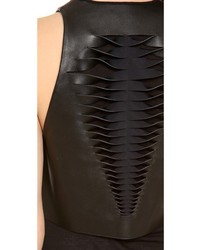 Dion Lee 3d Filter Leather Top