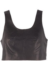Thakoon Addition Cropped Leather Top 04 Final Sale