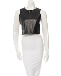 Theyskens' Theory Leather Top