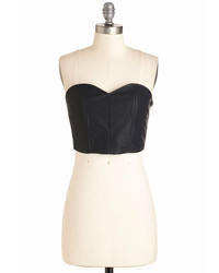 Mink Pink Agent Icon Glam Session Bustier Top
