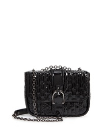 Longchamp Amazone Vernis Leather Crossbody Bag