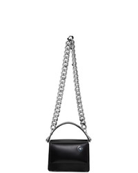 Kara Black Baby Pinch Chain Bag