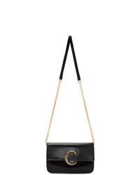 Chloé Black C Chain Clutch Bag