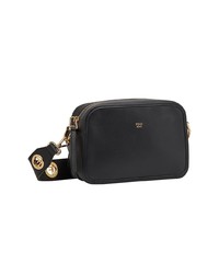 Fendi Black Camera Case Leather Bag