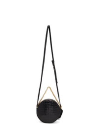 Givenchy Black Croc Eden Round Bag