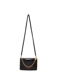 Givenchy Black Croc Gv3 Bag
