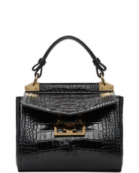 Givenchy Black Croc Mini Mystic Bag