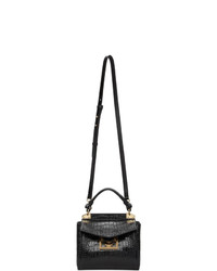 Givenchy Black Croc Mini Mystic Bag