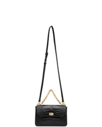 Givenchy Black Croc Small Catena Bag