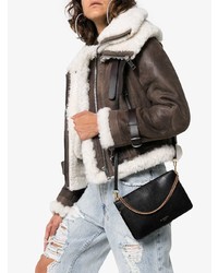 Givenchy Black Cross 3 Leather Shoulder Bag