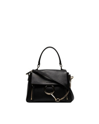 Chloé Black Faye Day Leather Shoulder Bag