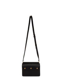 Burberry Black Leather Baby Title Bag