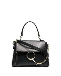 Chloé Black Leather Faye Day Bag