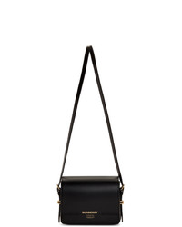 Burberry Black Leather Small Grace Bag