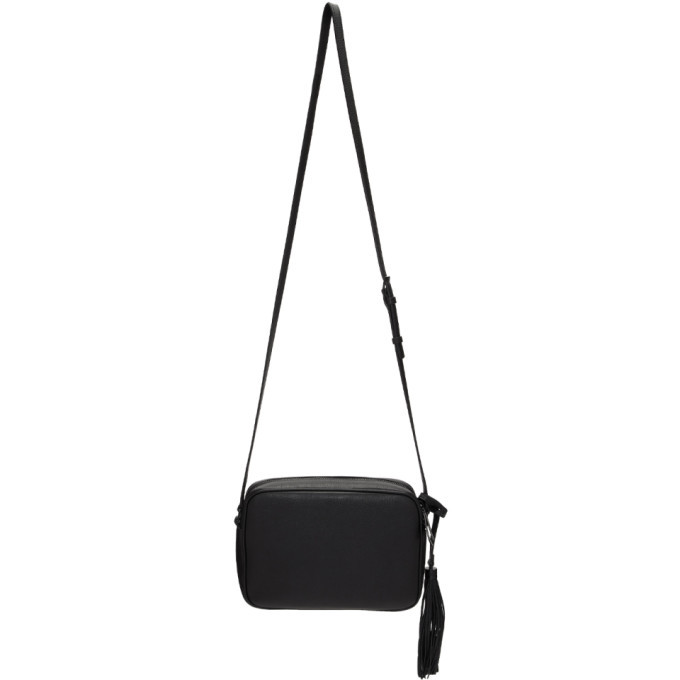 Saint Laurent Black Lou Camera Bag, $1,150 | SSENSE | Lookastic