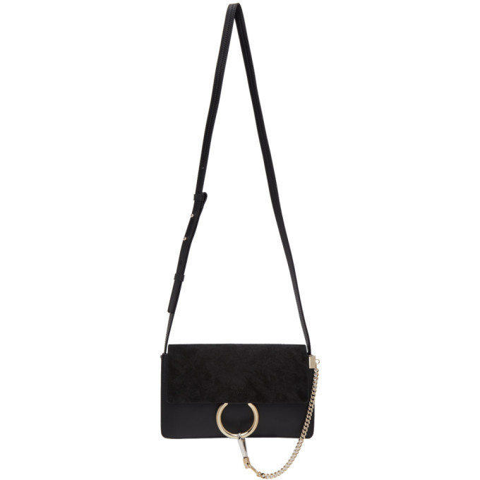 Chloé Black Mini Faye Bag, $1,450 | SSENSE | Lookastic