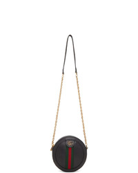 Gucci Black Mini Round Ophidia Bag