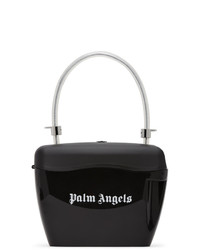 Palm Angels Black Padlock Shoulder Bag